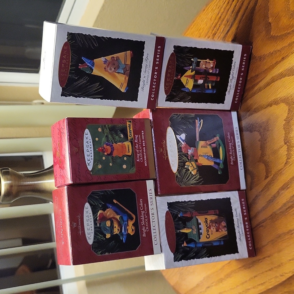 Hallmark Crayola Crayon Ornaments